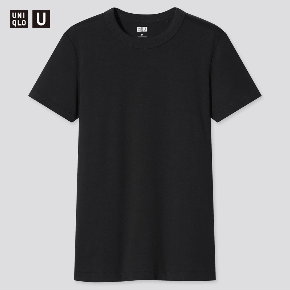Uniqlo U Black T-shirt